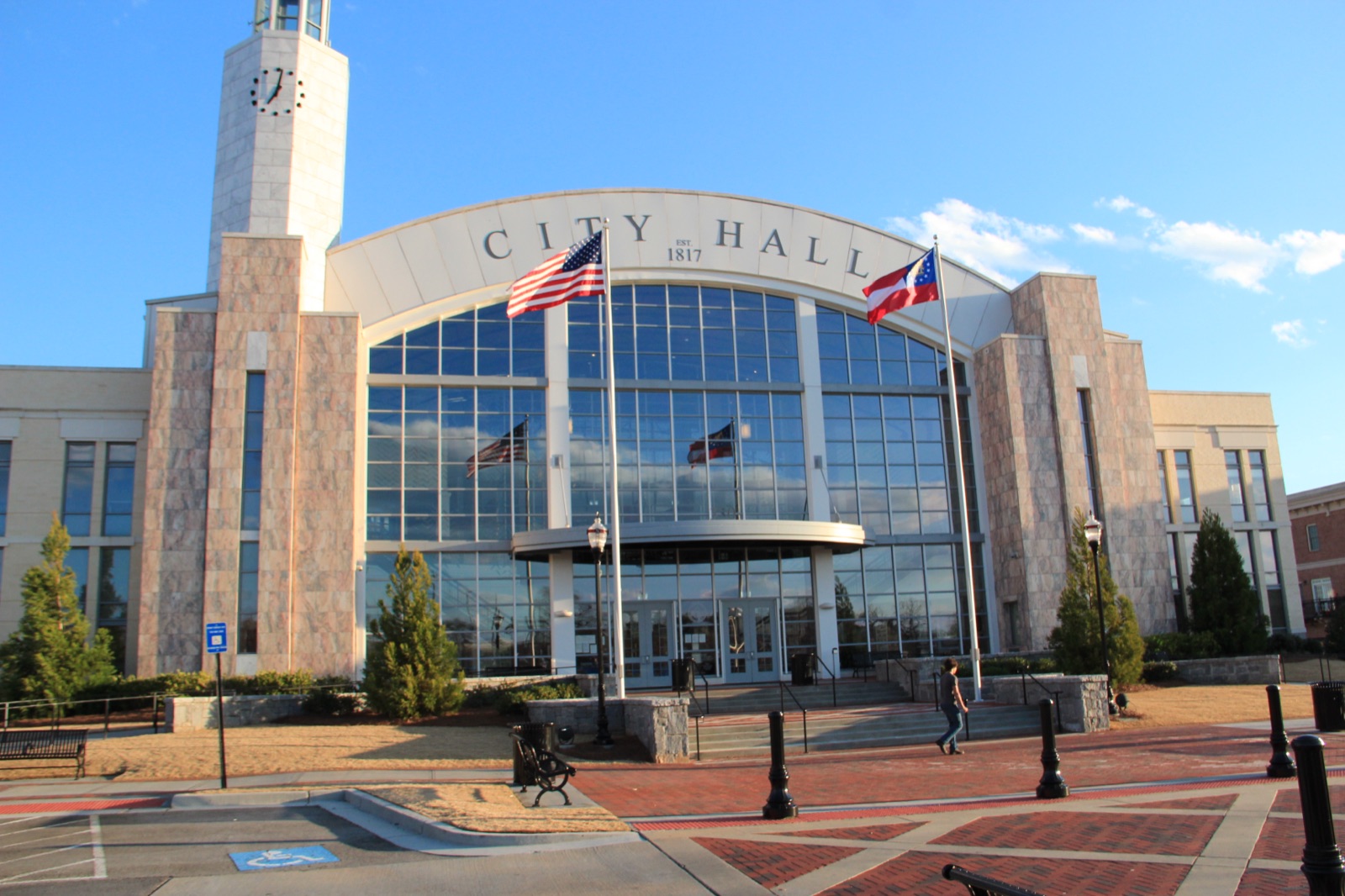 Suwanee Town Center park and amphitheater
