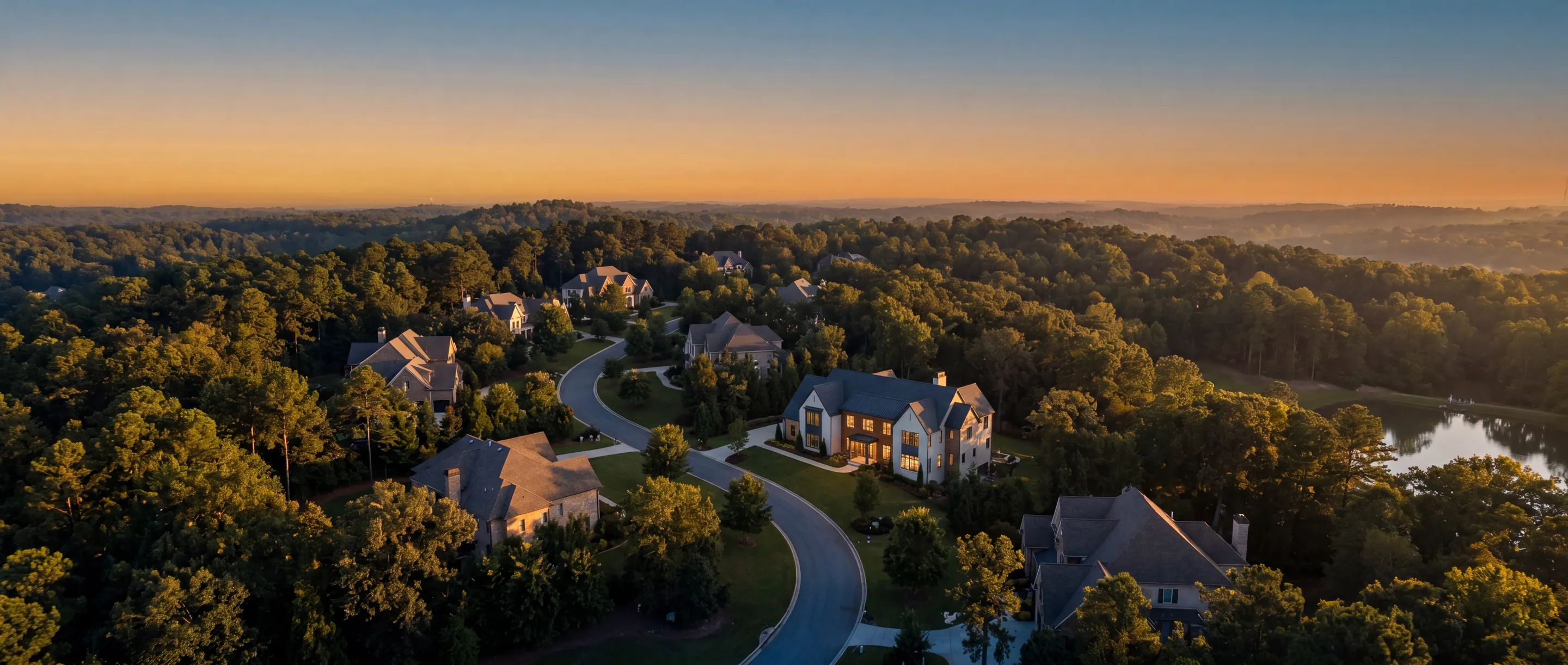 Street approach to an investment property